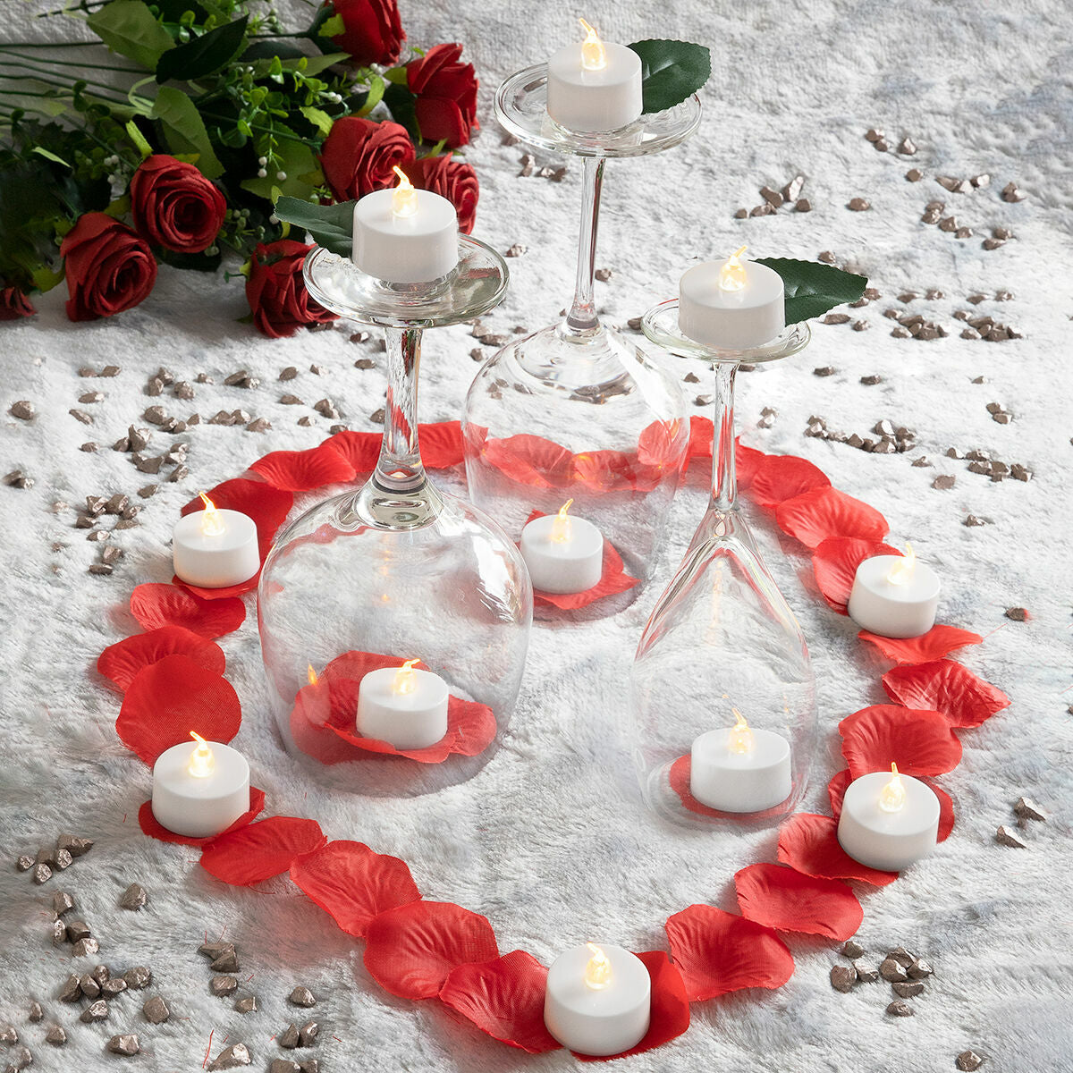 InnovaGoods LED-Teelicht-Set Romandle