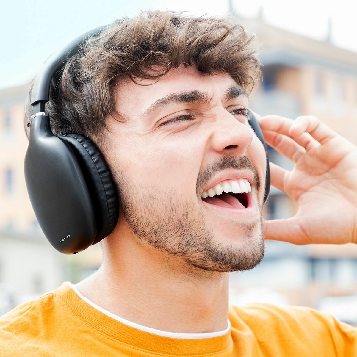 InnovaGoods Klappbar Kabellos Over-ear Kopfhörer Folbeat