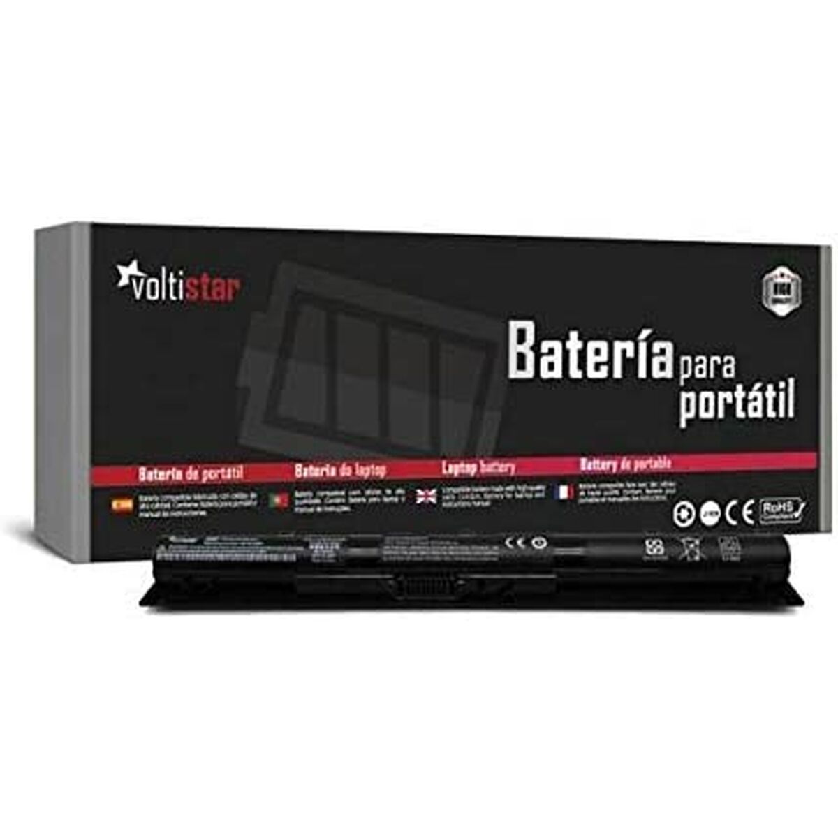 Laptop Battery BAT2079 Schwarz 2200 mAh – Produktbild 1