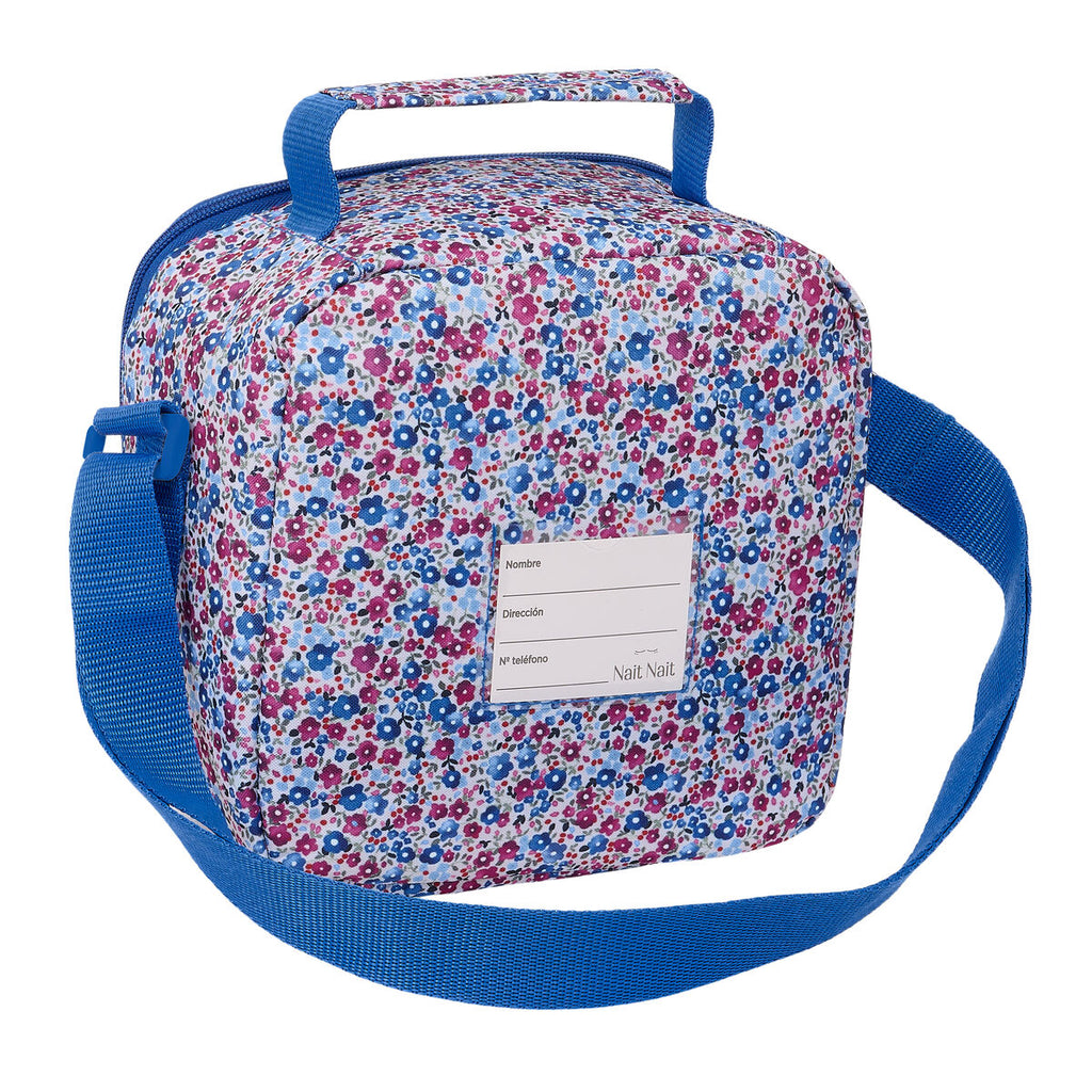Thermo-Lunchbox Nait Flores coimbra Blau
