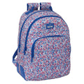 Schultasche Nait Flores coimbra Blau 32 x 42 x 15 cm