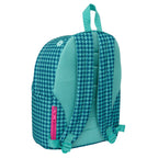 Laptop-Rucksack Nait Hahnentritt Grün 31 x 41 x 16 cm