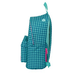 Laptop-Rucksack Nait Hahnentritt Grün 31 x 41 x 16 cm