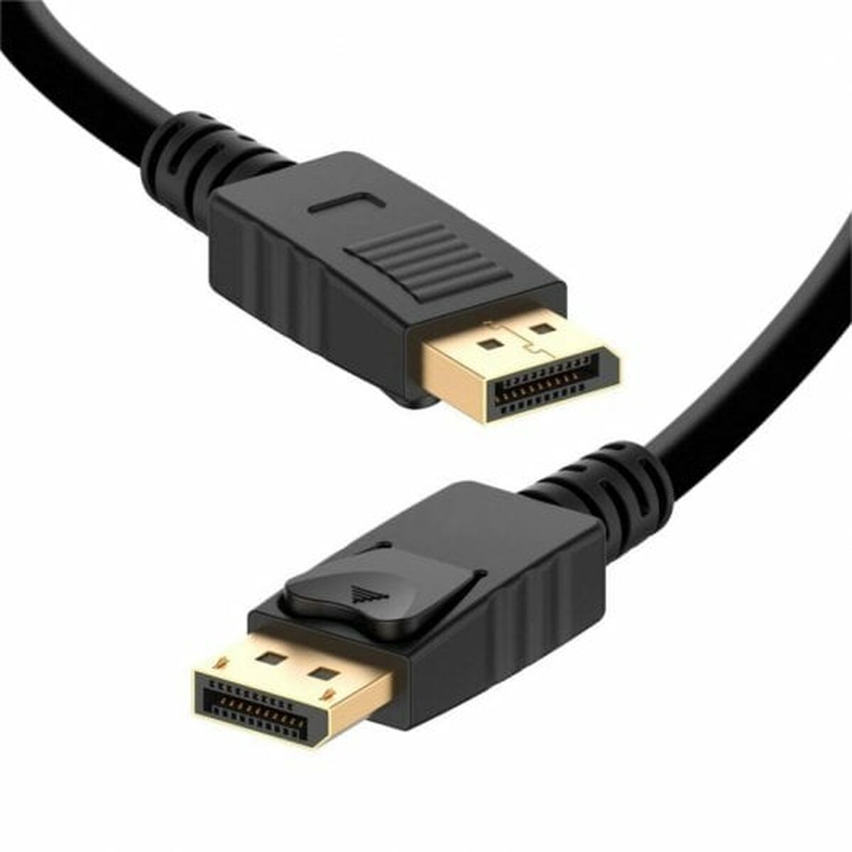 DisplayPort Cable PcCom PCCES-CAB-DP14-3M Schwarz 4K Ultra HD 3 m – Produktbild 1