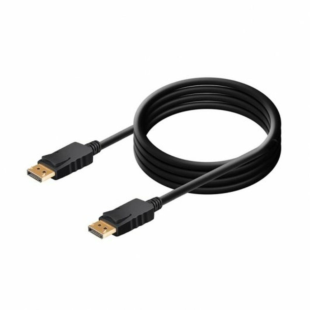 PcCom DisplayPort Kabel PCCES-CAB-DP14-3M Schwarz 4K Ultra HD 3 m