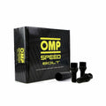 OMP Screw kit OMPS09791201 Schwarz M12 x 1,50 33 mm