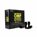 OMP Screw kit OMPS09791201 Schwarz M12 x 1,50 33 mm