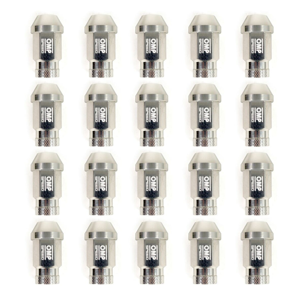 OMP Set Nuts OMPS09911202 40 mm M12 x 1,25 20 uds