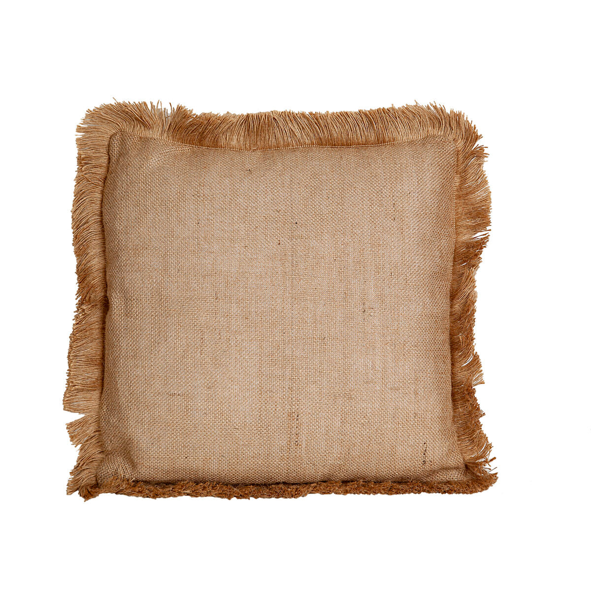 Cushion Romimex Braun With tassles – Produktbild 1