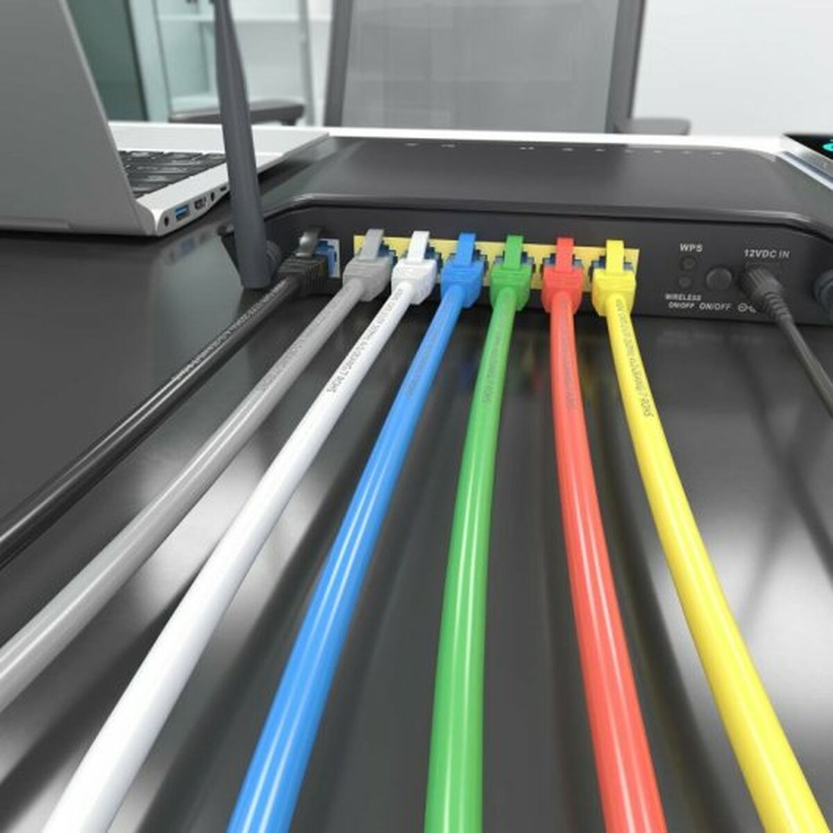 Aisens UTP-Netzwerkkabel Kategorie 6 Starres Netzwerkkabel A135-0783 Grau 15 m