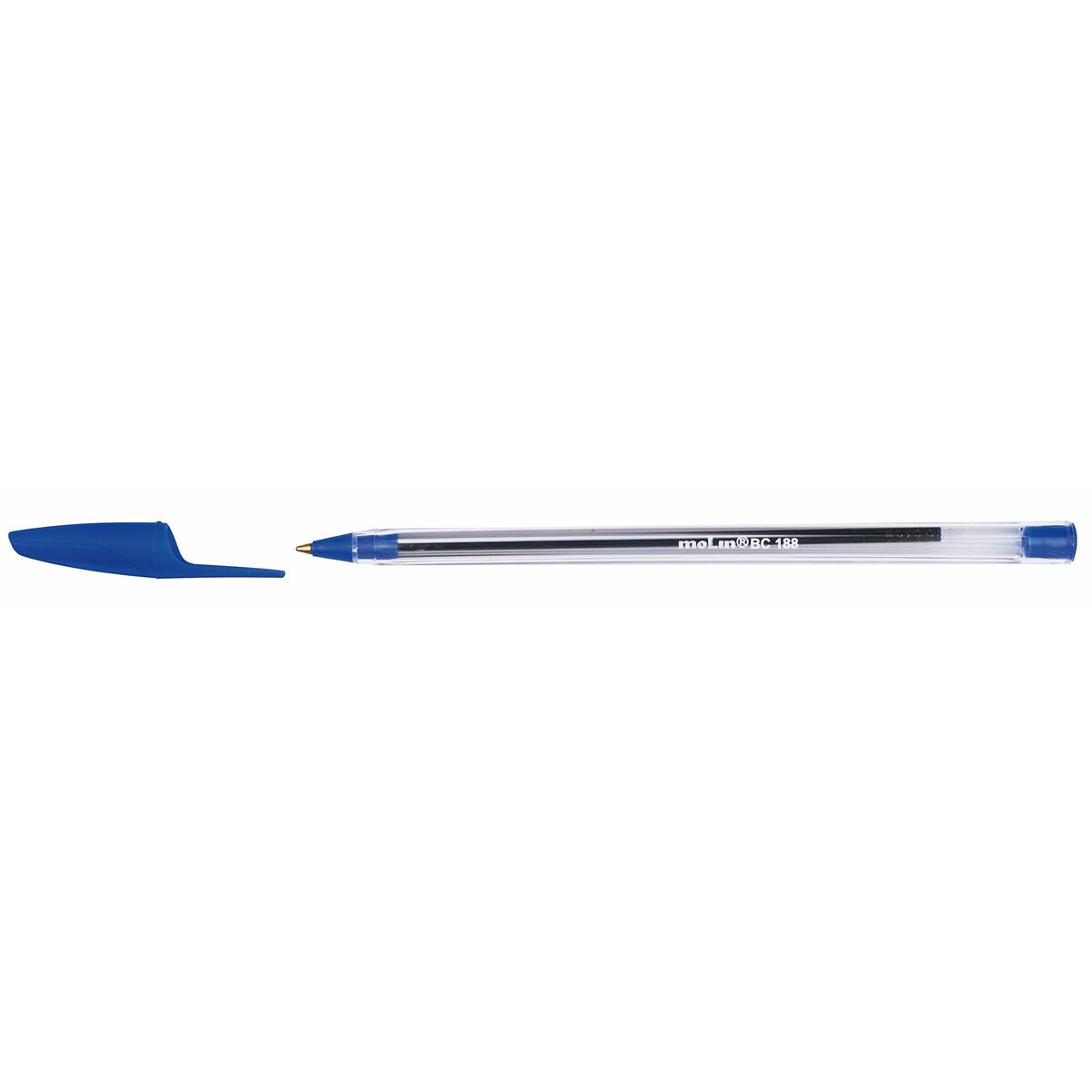 Molin Pen BC188 Kristall 1 mm Blau