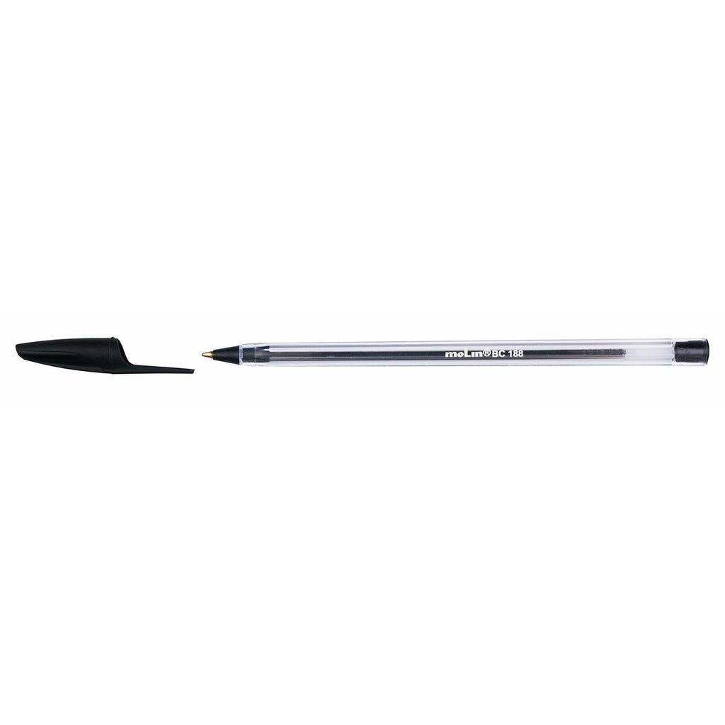 Molin Pen BC188 Kristall 1 mm Schwarz