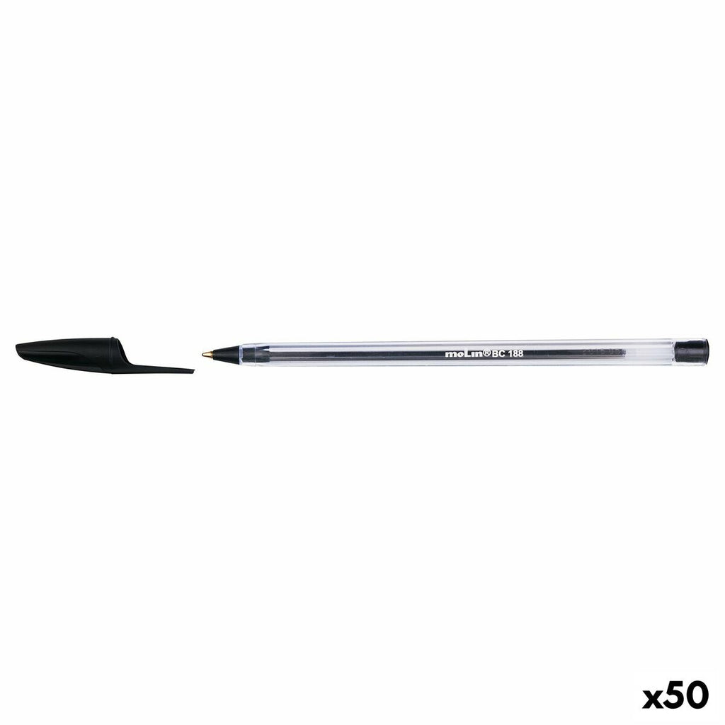 Molin Pen BC188 Kristall 1 mm Schwarz