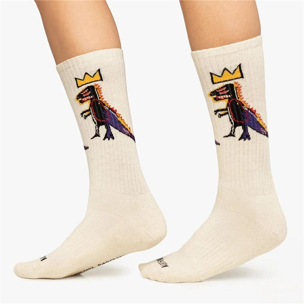 Jimmy Lion Socken Athletic Basquiat Pez Dis Braun