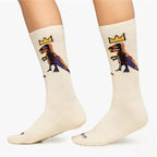 Jimmy Lion Socken Athletic Basquiat Pez Dis Braun