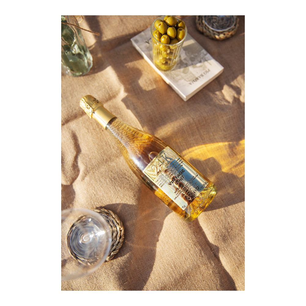24K Gold Schaumwein Weiß 75 cl