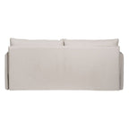 Sofa Beige Polyester Linen