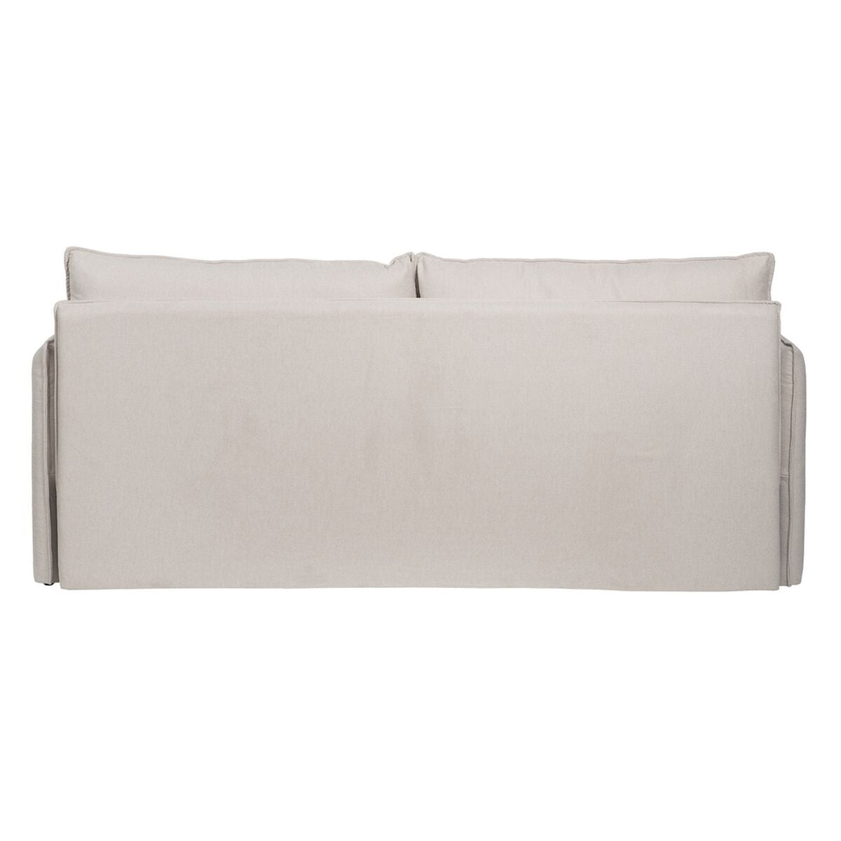Sofa Beige Polyester Linen
