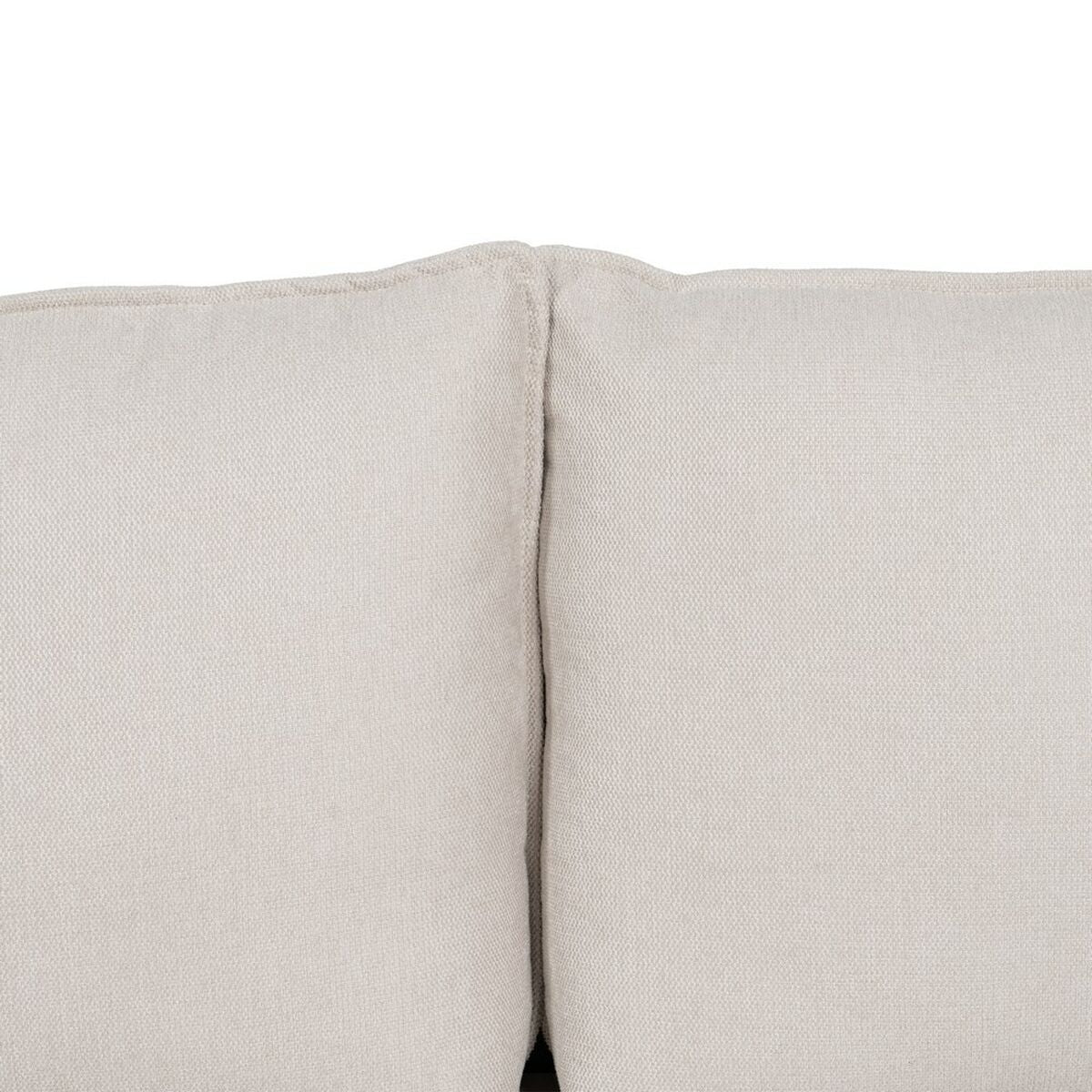 Sofa Beige Polyester Linen