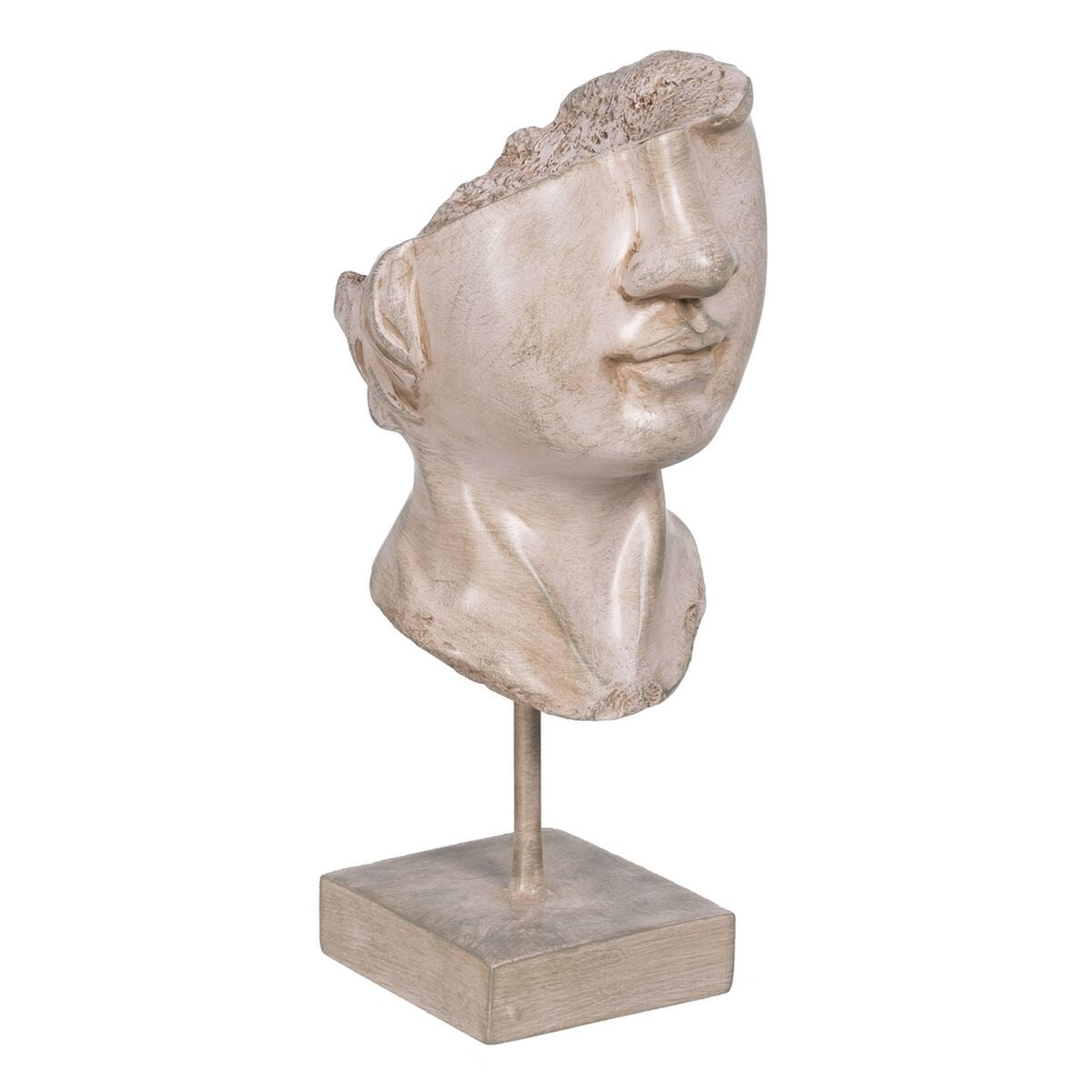 Decorative Figure Beige Face 12,5 x 13,5 x 27,5 cm – Produktbild 1