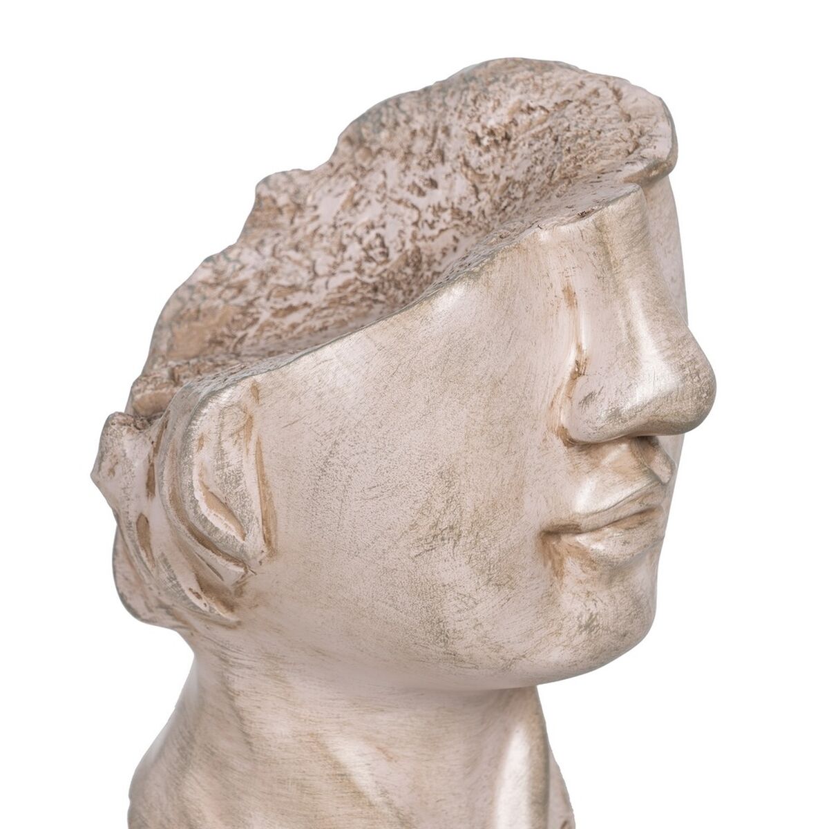 Dekofigur Beige Gesicht