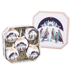 Weihnachtskugeln Mehrfarbig Polyfoam Three Kings
