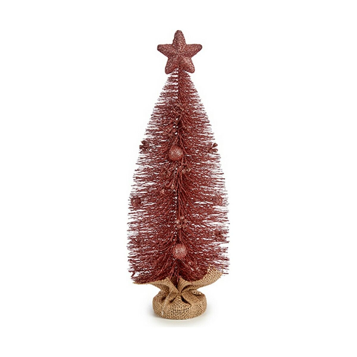 Christmas Tree with Star Krist+ Rosa 13 x 41 x 13 cm – Produktbild 1