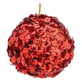 Krist+ Weihnachtskugeln Rot Kunststoff Ø 10 cm