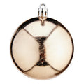 Krist+ Weihnachtskugeln 00476-6 Champagne Kunststoff Ø 7 cm