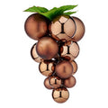 Weihnachten Bauble Krist+ Braun Kunststoff Grapes Klein