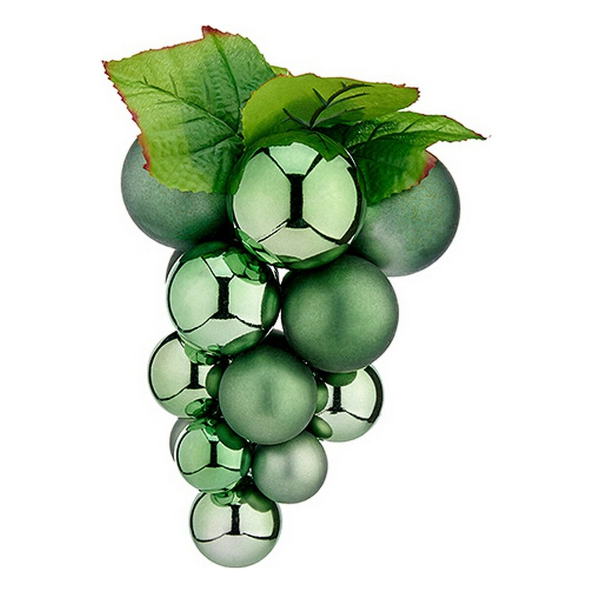 Krist+ Weihnachtskugel Grün Kunststoff Grapes Klein