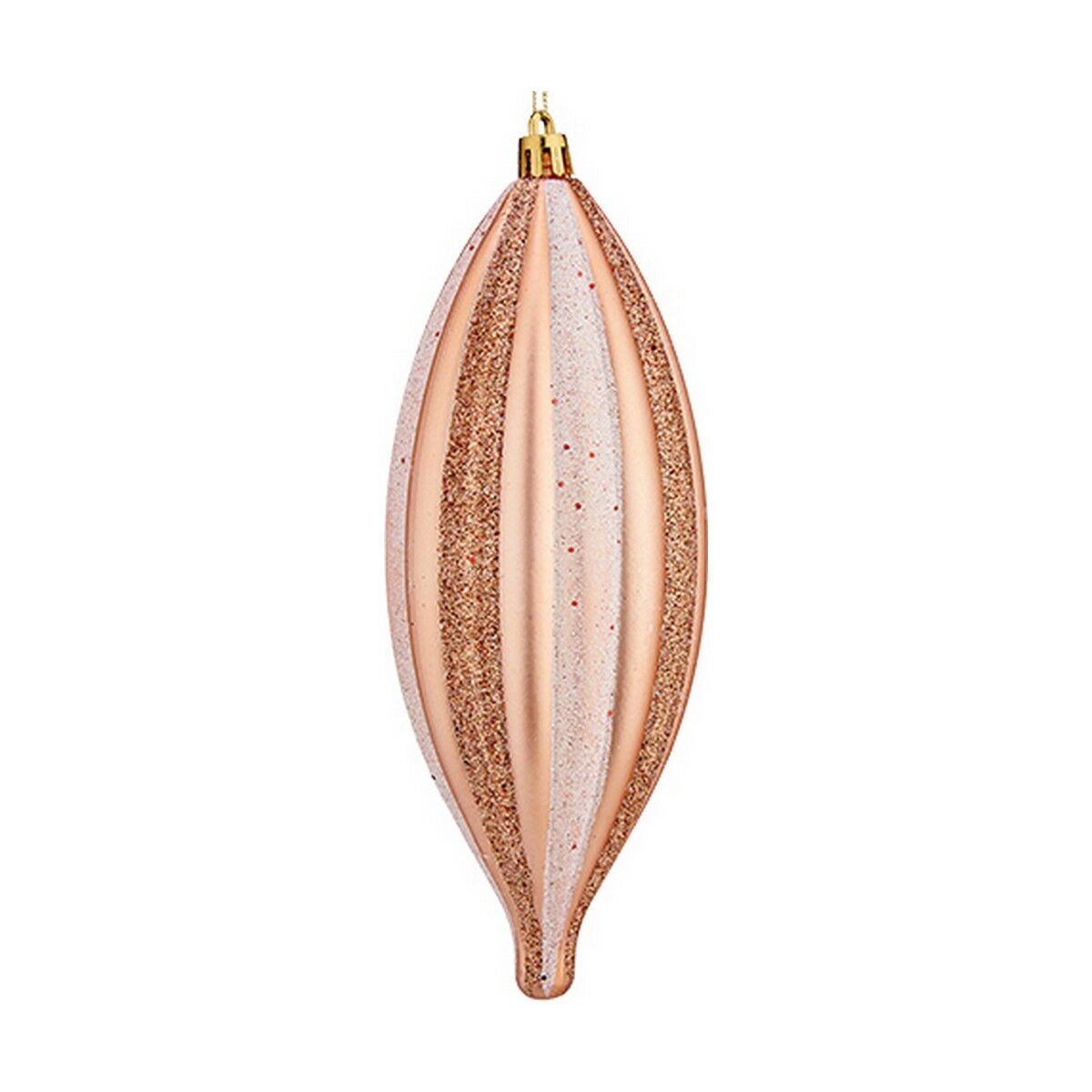 Christmas bauble Krist+ Copper Light Rosa PVC 8,5 x 19 x 3 cm Streched – Produktbild 1