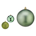 Krist+ Weihnachtskugeln Grün Kunststoff Ø 10 cm