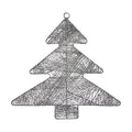 Krist+ Weihnachtskugel Silber Metall Kunststoff Weihnachtsbaum