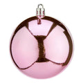 Krist+ Weihnachtskugeln K1912475-4 Rosa Kunststoff Ø 8 cm
