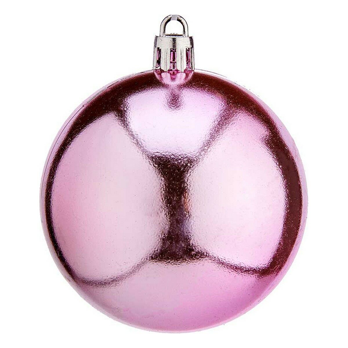 Krist+ Weihnachtskugeln K1912476-4 Rosa Kunststoff Ø 7 cm