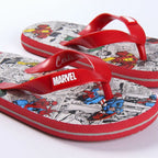 Marvel Flip Flops für Kinder Rot Grau