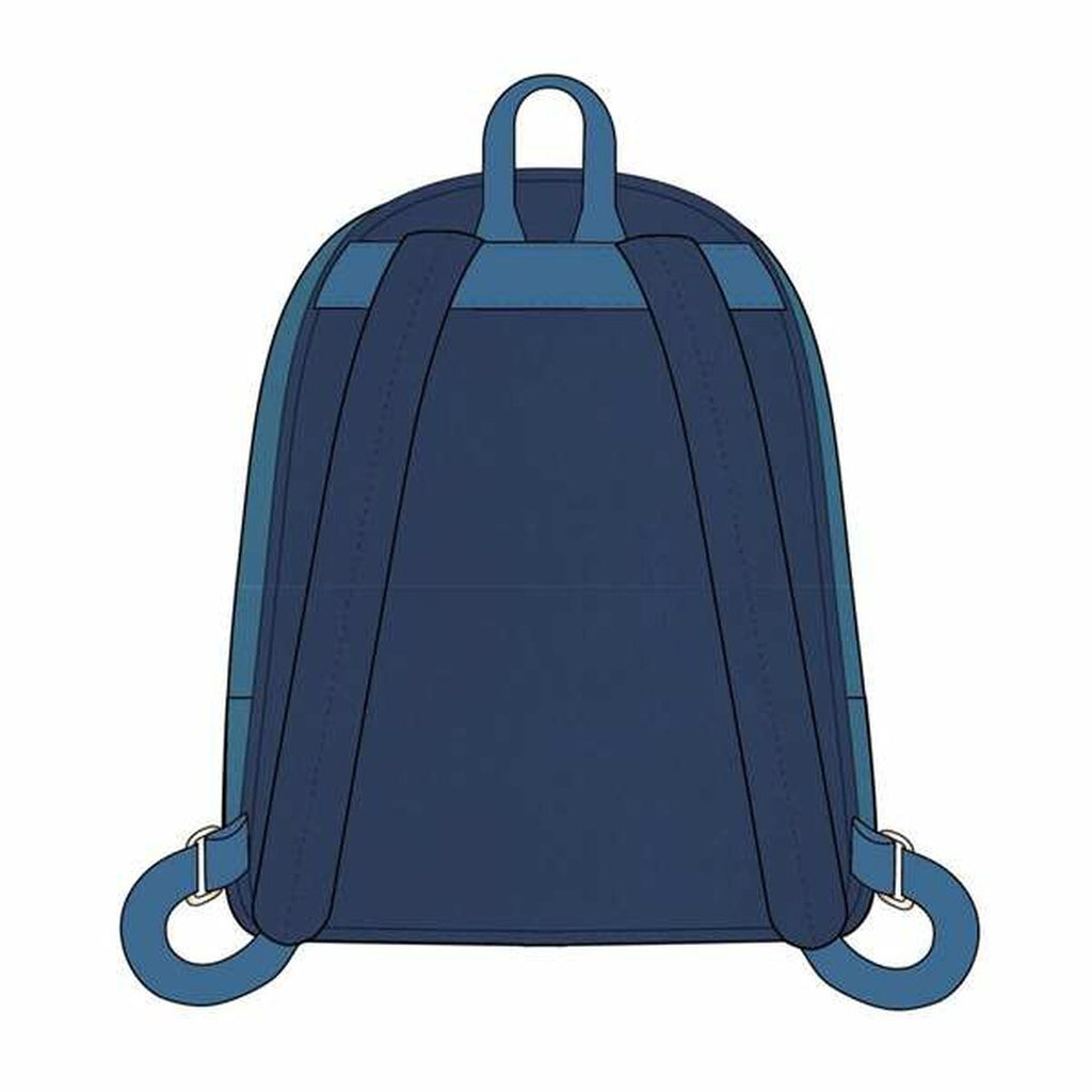 Stitch Schultasche Blau – 100 % Polyurethane