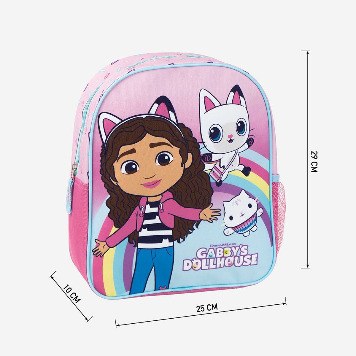 School Bag Gabby's Dollhouse Rosa 25,0 x 20,0 x 30,0 cm – Produktbild 1