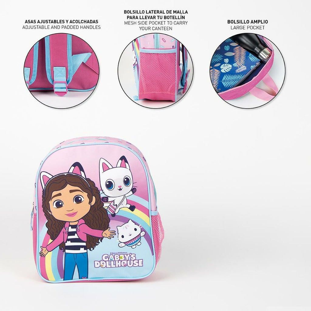 Gabby's Dollhouse Schultasche Rosa
