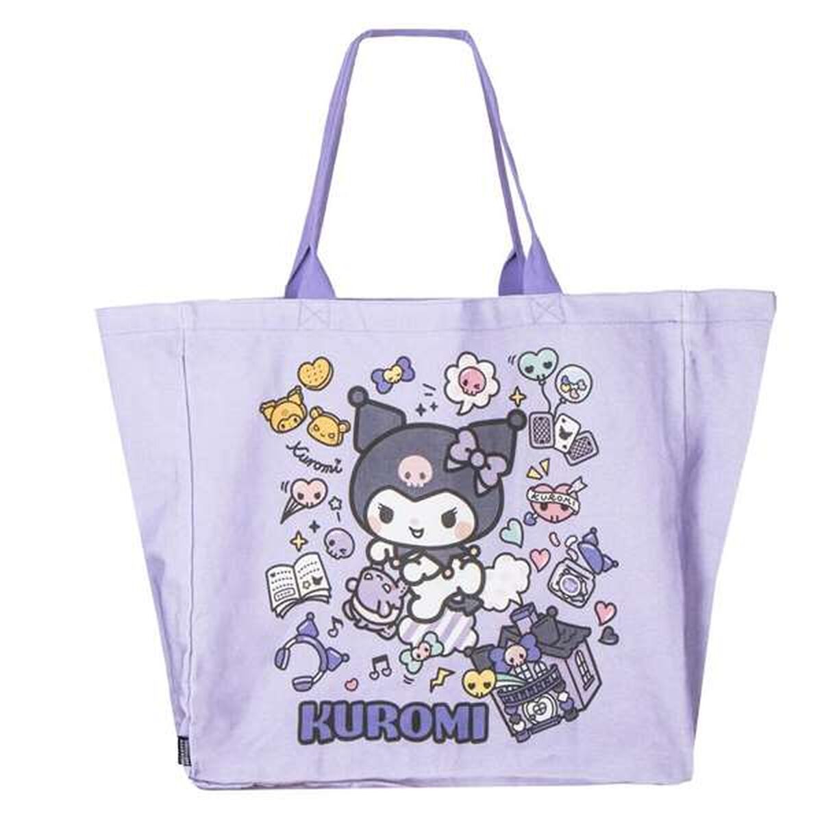 Shopping Bag Hello Kitty Kuromi Lilac 48 x 43 x 17 cm – Produktbild 1