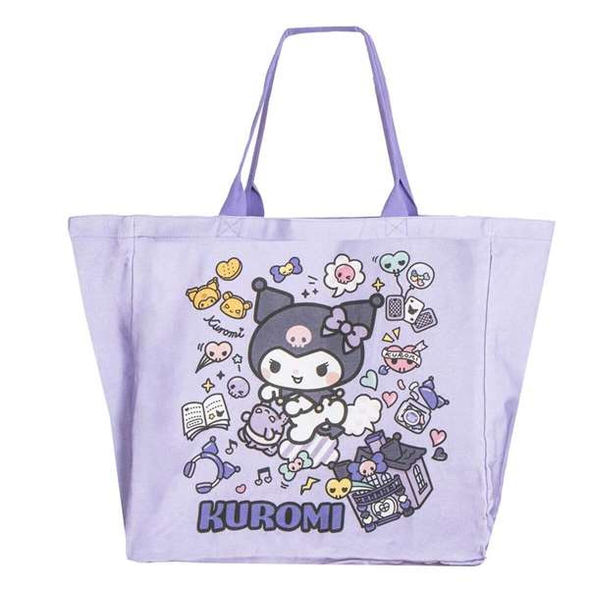 Hello Kitty Shopping Tasche Kuromi Flieder