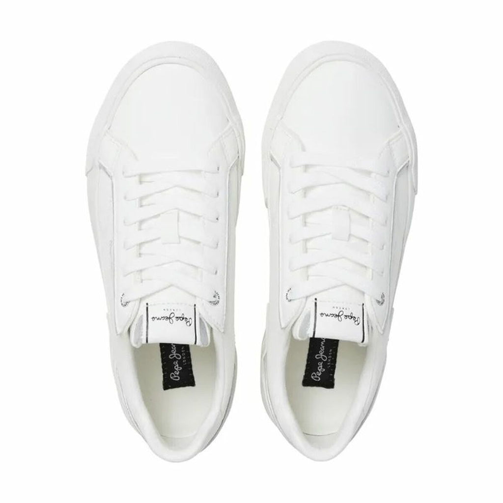 Pepe Jeans Damen-casual Sneaker Allen Twin Weiß – 38