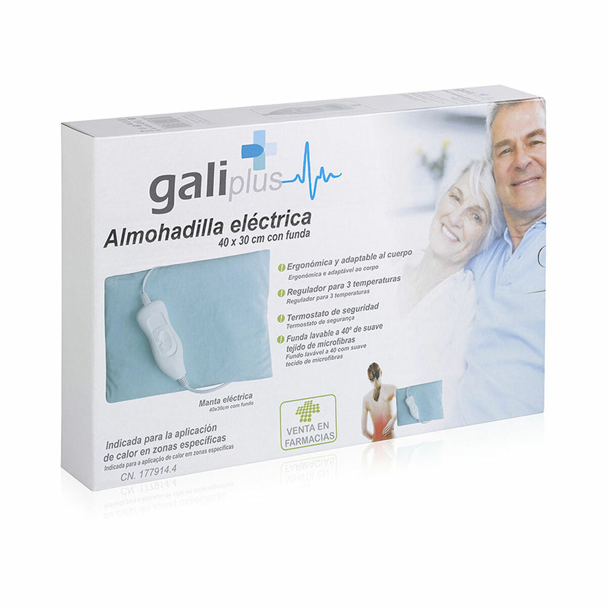 Multifunction Elektrisch Pad Galiplus ELECTROMEDICINA – Produktbild 1