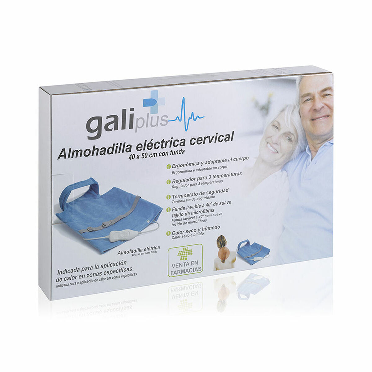 Elektrisch Pad for Neck & Back Galiplus ELECTROMEDICINA – Produktbild 1