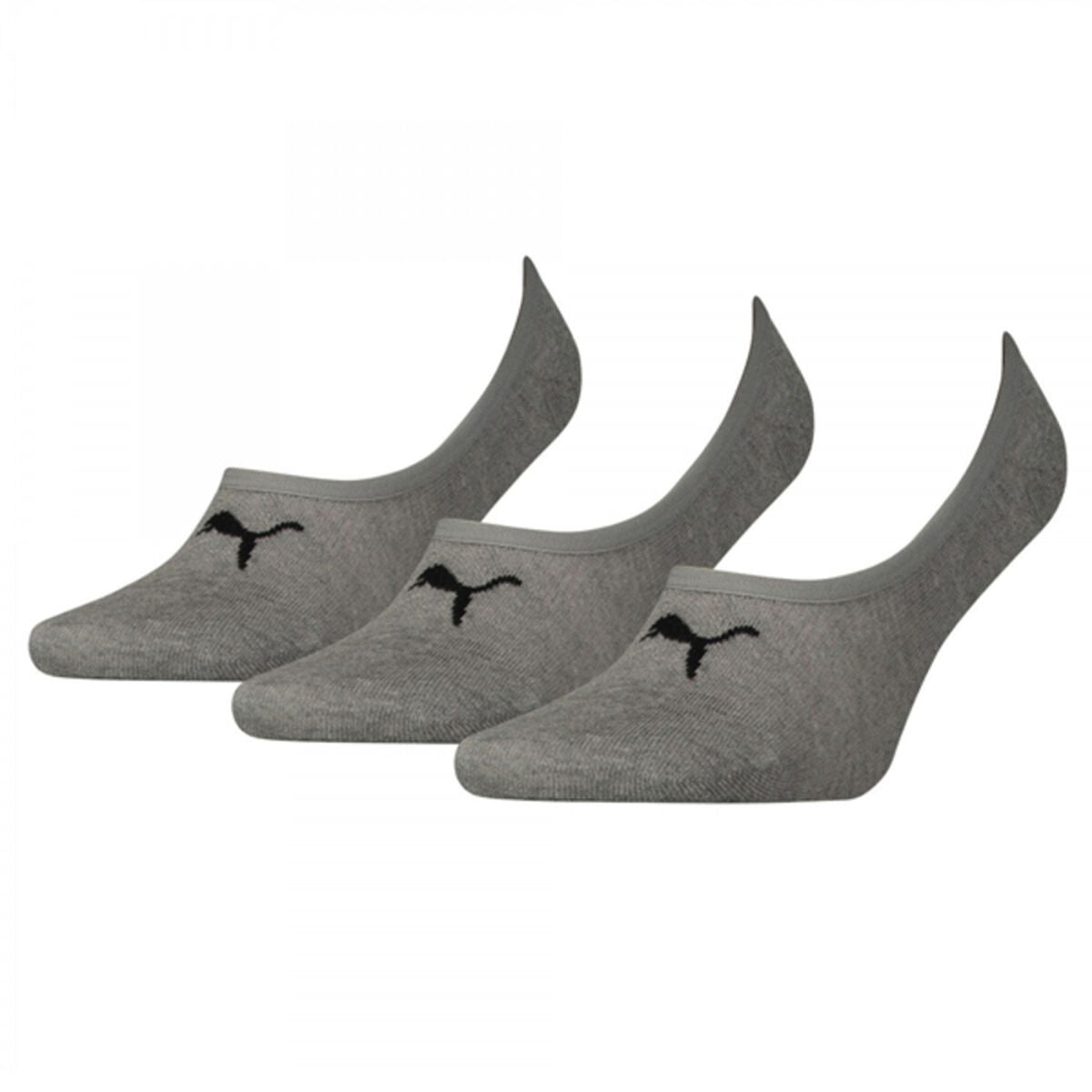 Ankle Sportsocken Puma FOOTIE (3 Pairs) Grau – Produktbild 1