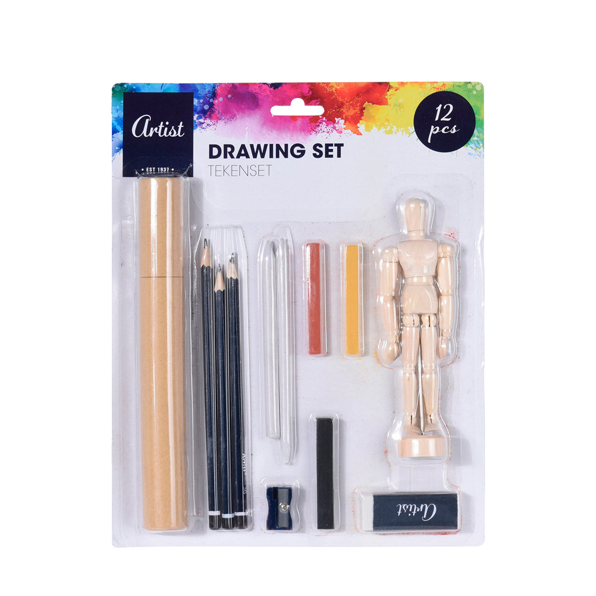 Drawing Set Artist (12 Pcs) – Produktbild 1