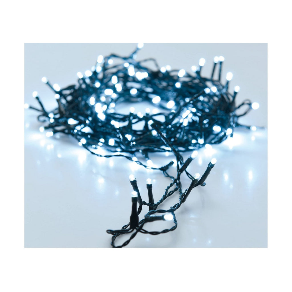 Kranz aus LED-Leuchtes Weiß (53 m)