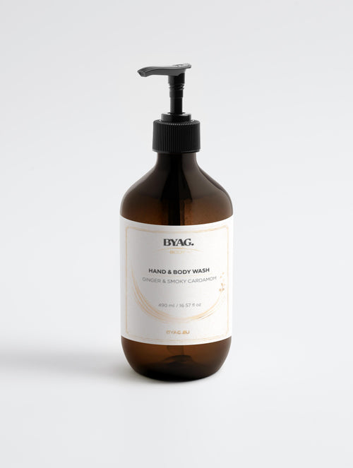 BYAG. Hand- und Körperreinigung – Ginger & Smoky Cardamom – Produktbild 1