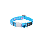 Rot Dingo Katze Collar Flamingo 20-32 cm Türkis